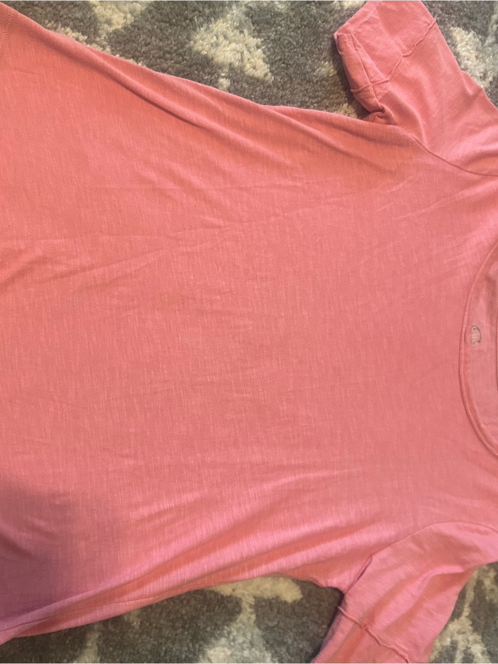 Cato Soft Coral Pink Short Sleeve Tee